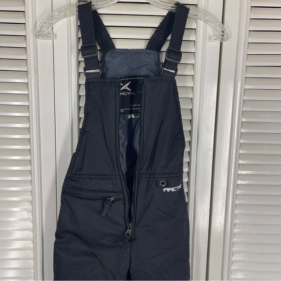 Arctix Kids Essential Insulated Black Bib Overalls Small - Picture 9 of 12